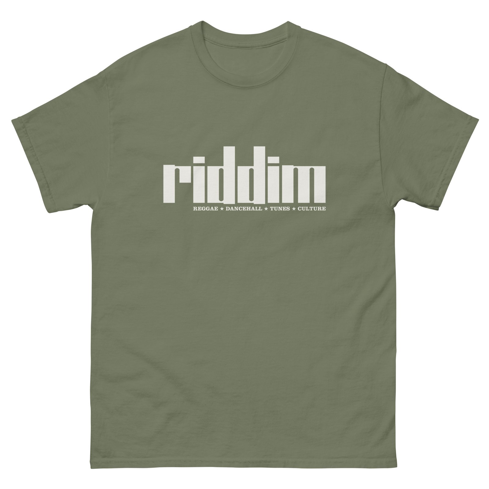 RIDDIM Tee – Military Green
