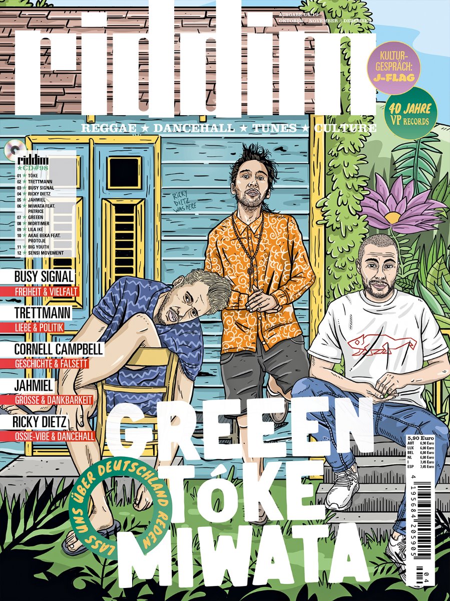 Riddim Nr. 98 - (04/19 Oktober/November/Dezember) - inkl. Riddim CD #98