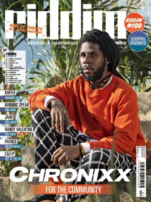 Riddim Nr. 100 — Chronixx for the Community — (02/20  Mai/Juni) — inkl. Riddim CD #100