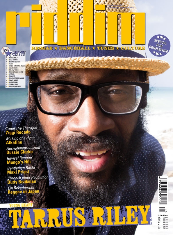 Riddim Nr. 75 - Tarrus Riley (September/Oktober 2014) - inkl. Riddim CD #75