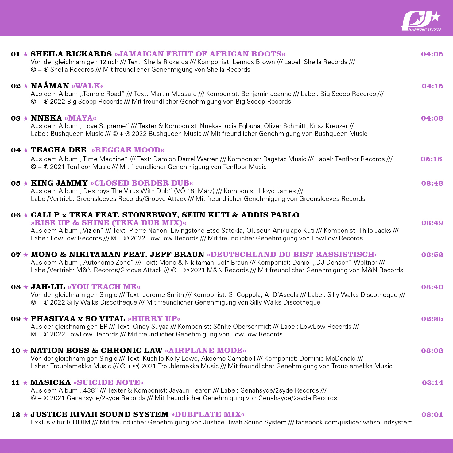 RIDDIM Nr. 108 Koffee – Young Gifted & Black inkl. CD – Bild 3