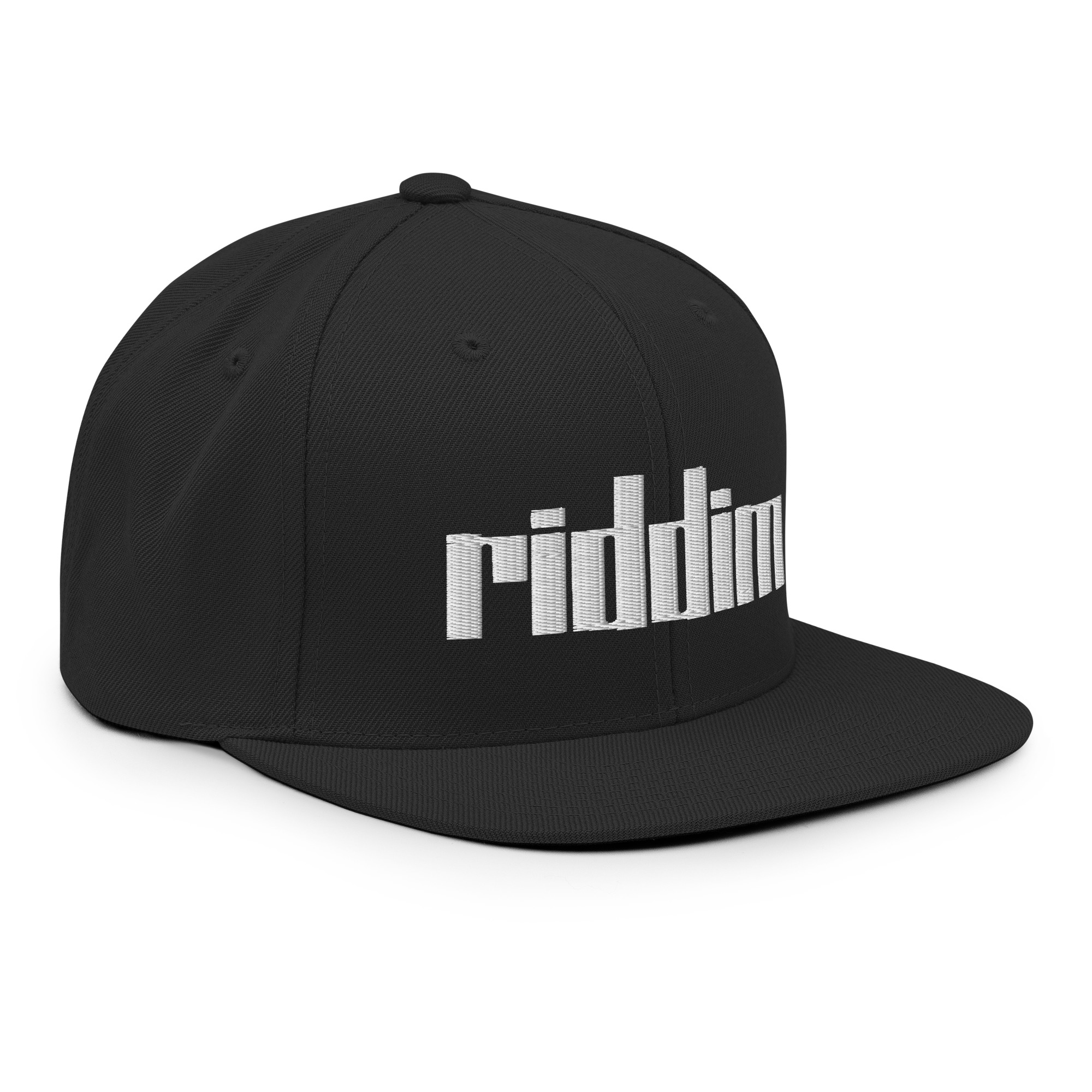 RIDDIM Snapback – Black - Image 5