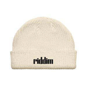 RIDDIM Fisherman Beanie – Off-White