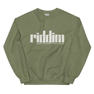 RIDDIM Sweatshirt – Military Green
