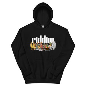 RIDDIM Hoodie – Band – Black