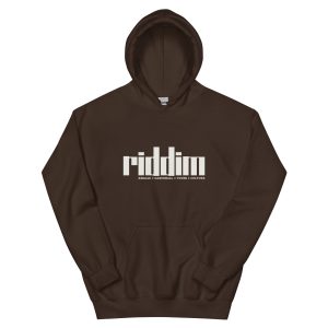 RIDDIM Hoodie – Dark Chocolate
