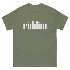 RIDDIM Tee – Military Green