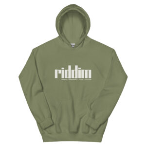 RIDDIM Hoodie – Military Green