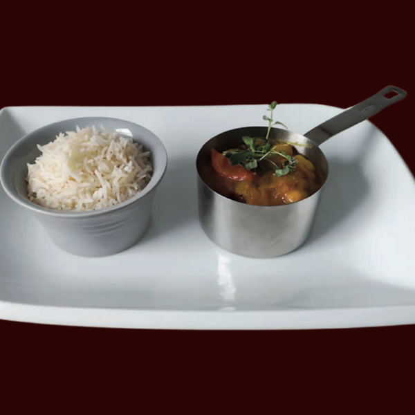 Tasty Jamaica: Jackfruit Curry mit Basmati Reis