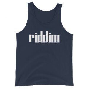 RIDDIM Men’s Tank Top – Navy