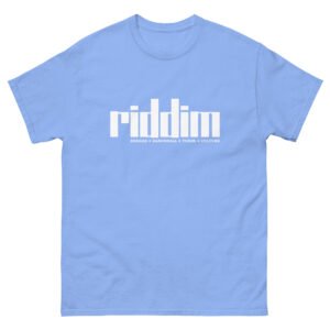 RIDDIM Tee – Carolina Blue