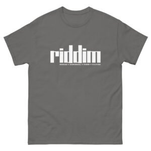 RIDDIM Tee – Charcoal