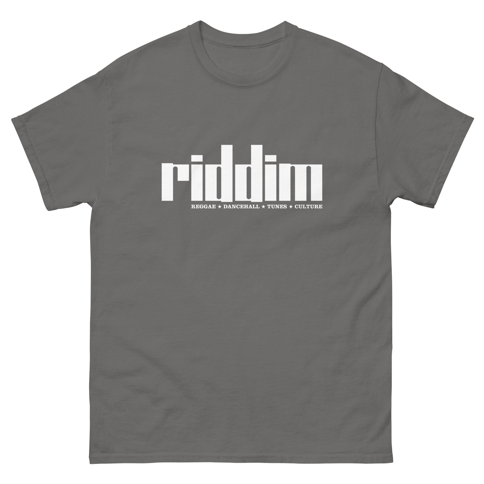 RIDDIM Tee – Charcoal