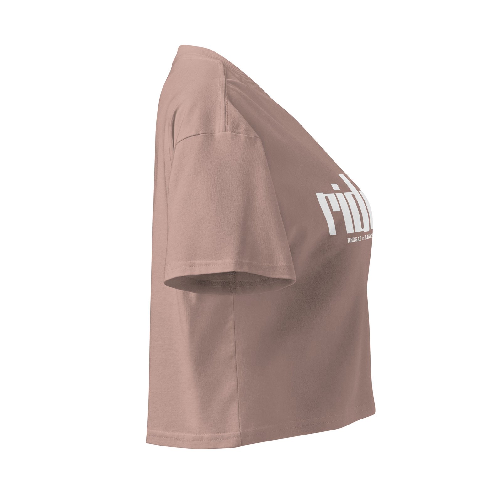 RIDDIM Women's Crop Top – Hazy Pink – Bild 4