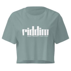 RIDDIM Women’s Crop Top – Mineral