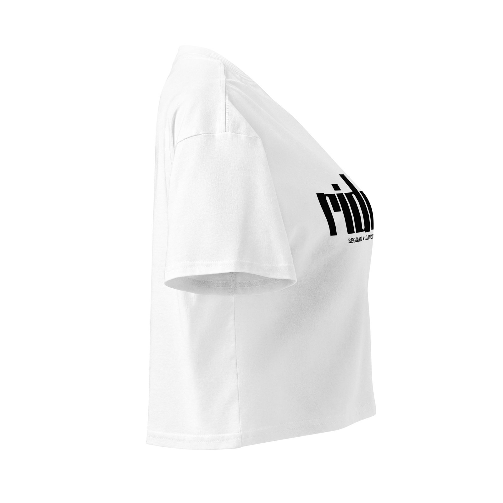 RIDDIM Women's Crop Top – White – Bild 4